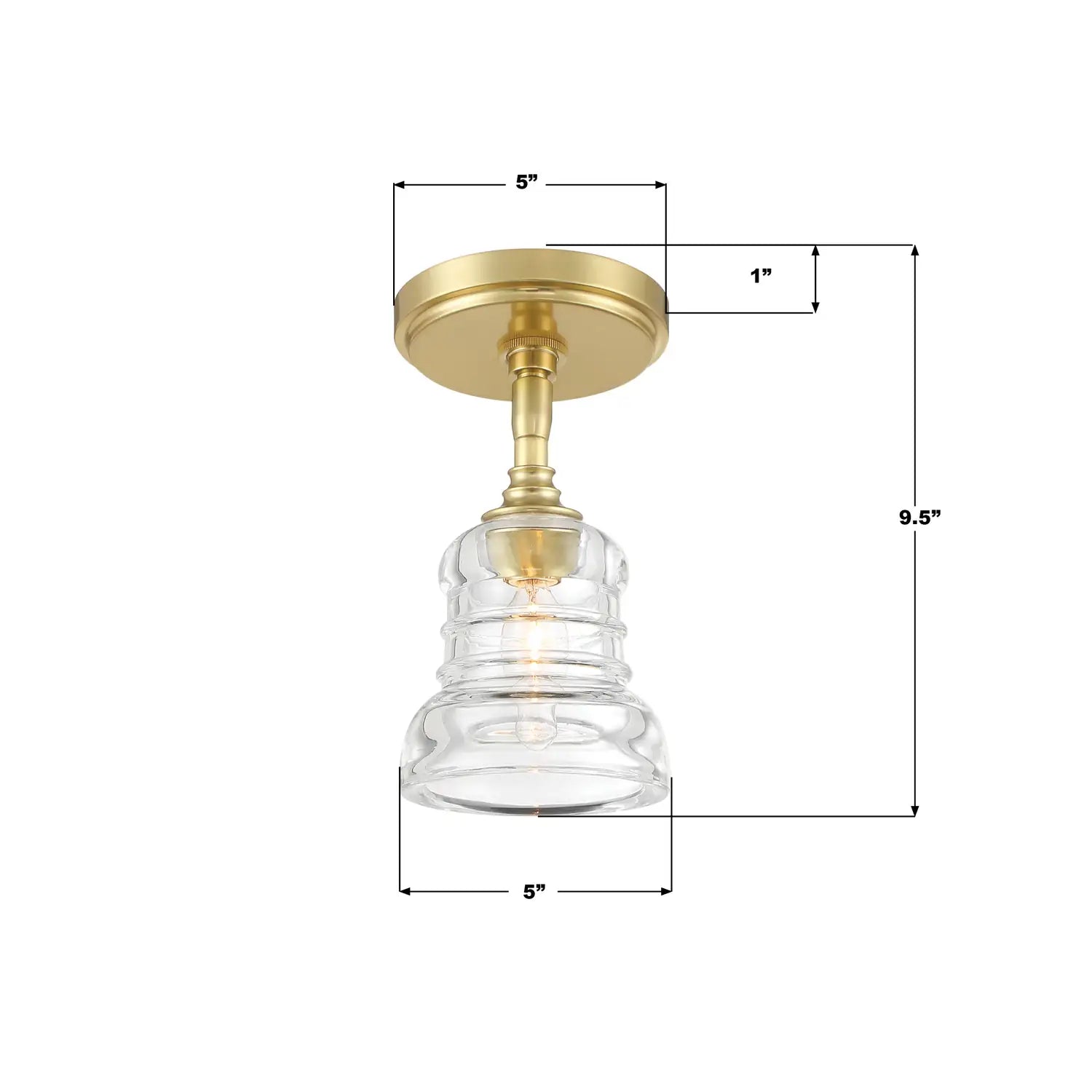 CRYSTORAMA, GREGORY SEMI FLUSH MOUNT, FLUSH MOUNT CEILING LIGHTS