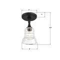 CRYSTORAMA, GREGORY SEMI FLUSH MOUNT, FLUSH MOUNT CEILING LIGHTS
