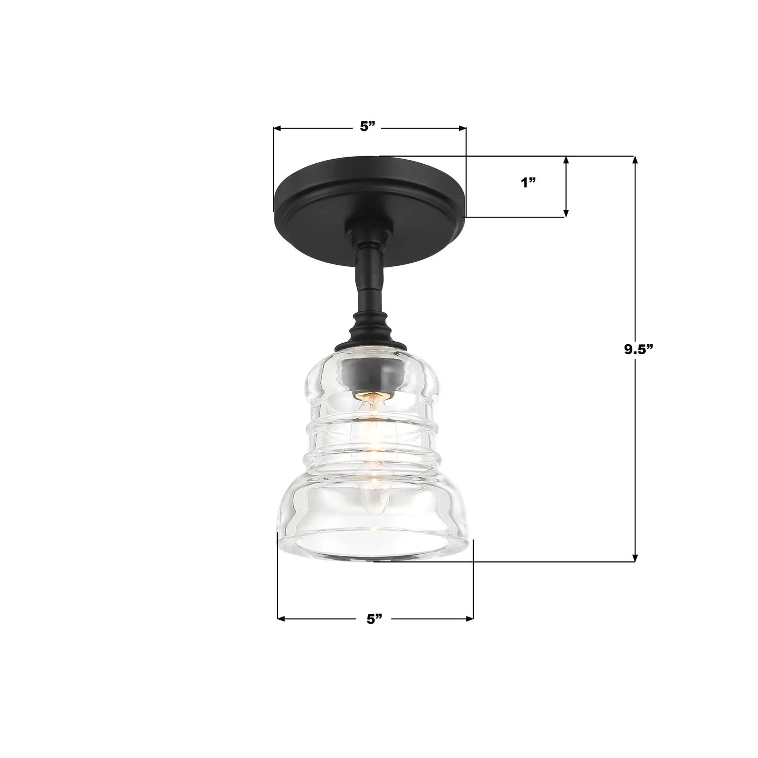 CRYSTORAMA, GREGORY SEMI FLUSH MOUNT, FLUSH MOUNT CEILING LIGHTS