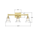 CRYSTORAMA, GREGORY BATHROOM VANITY, VANITY LIGHT
