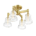 CRYSTORAMA, GREGORY SEMI FLUSH MOUNT, FLUSH MOUNT CEILING LIGHTS