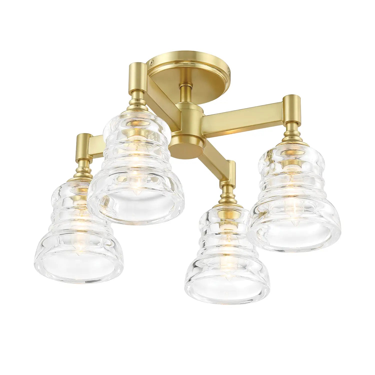 CRYSTORAMA, GREGORY SEMI FLUSH MOUNT, FLUSH MOUNT CEILING LIGHTS