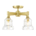 CRYSTORAMA, GREGORY SEMI FLUSH MOUNT, FLUSH MOUNT CEILING LIGHTS