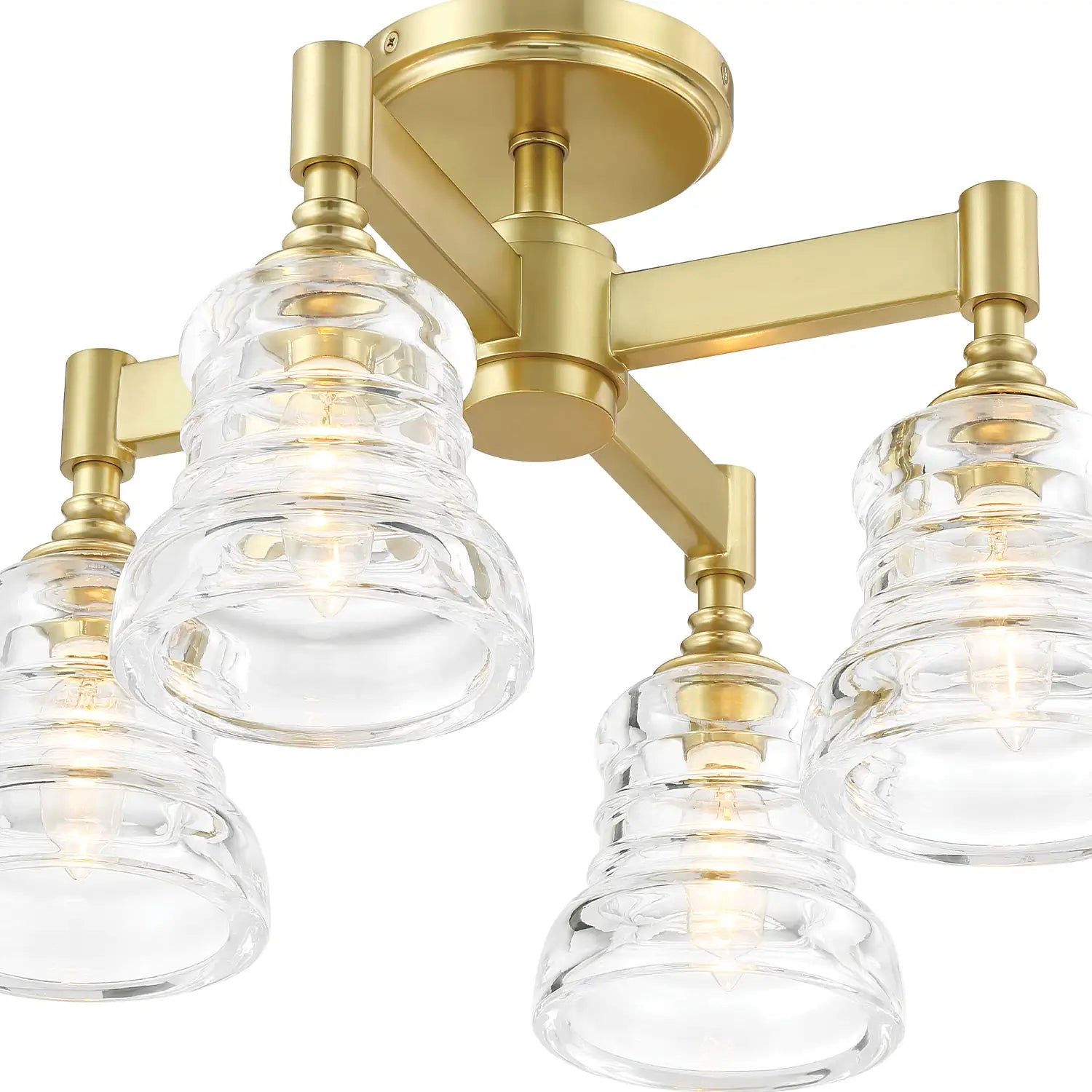 CRYSTORAMA, GREGORY SEMI FLUSH MOUNT, FLUSH MOUNT CEILING LIGHTS