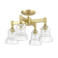 CRYSTORAMA, GREGORY SEMI FLUSH MOUNT, FLUSH MOUNT CEILING LIGHTS