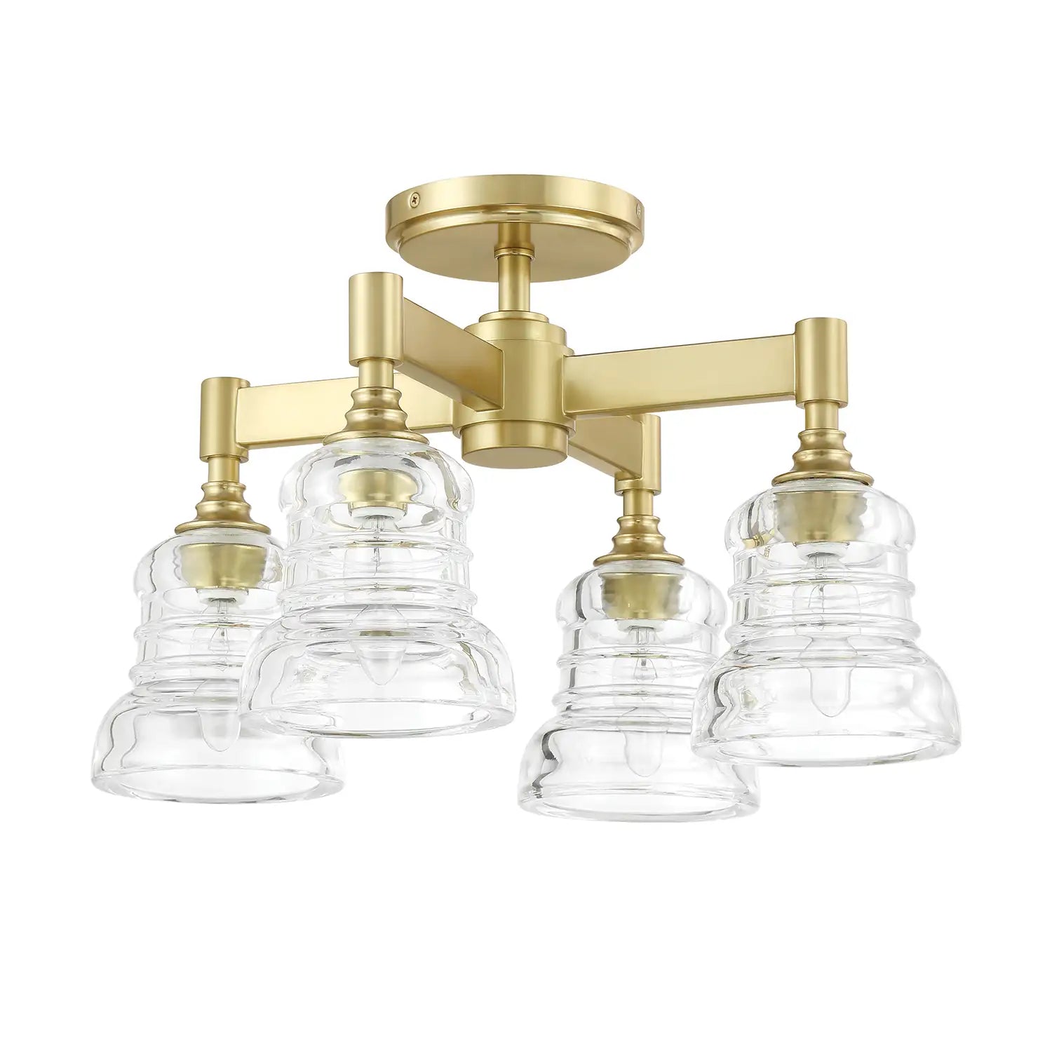 CRYSTORAMA, GREGORY SEMI FLUSH MOUNT, FLUSH MOUNT CEILING LIGHTS