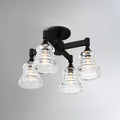 CRYSTORAMA, GREGORY SEMI FLUSH MOUNT, FLUSH MOUNT CEILING LIGHTS