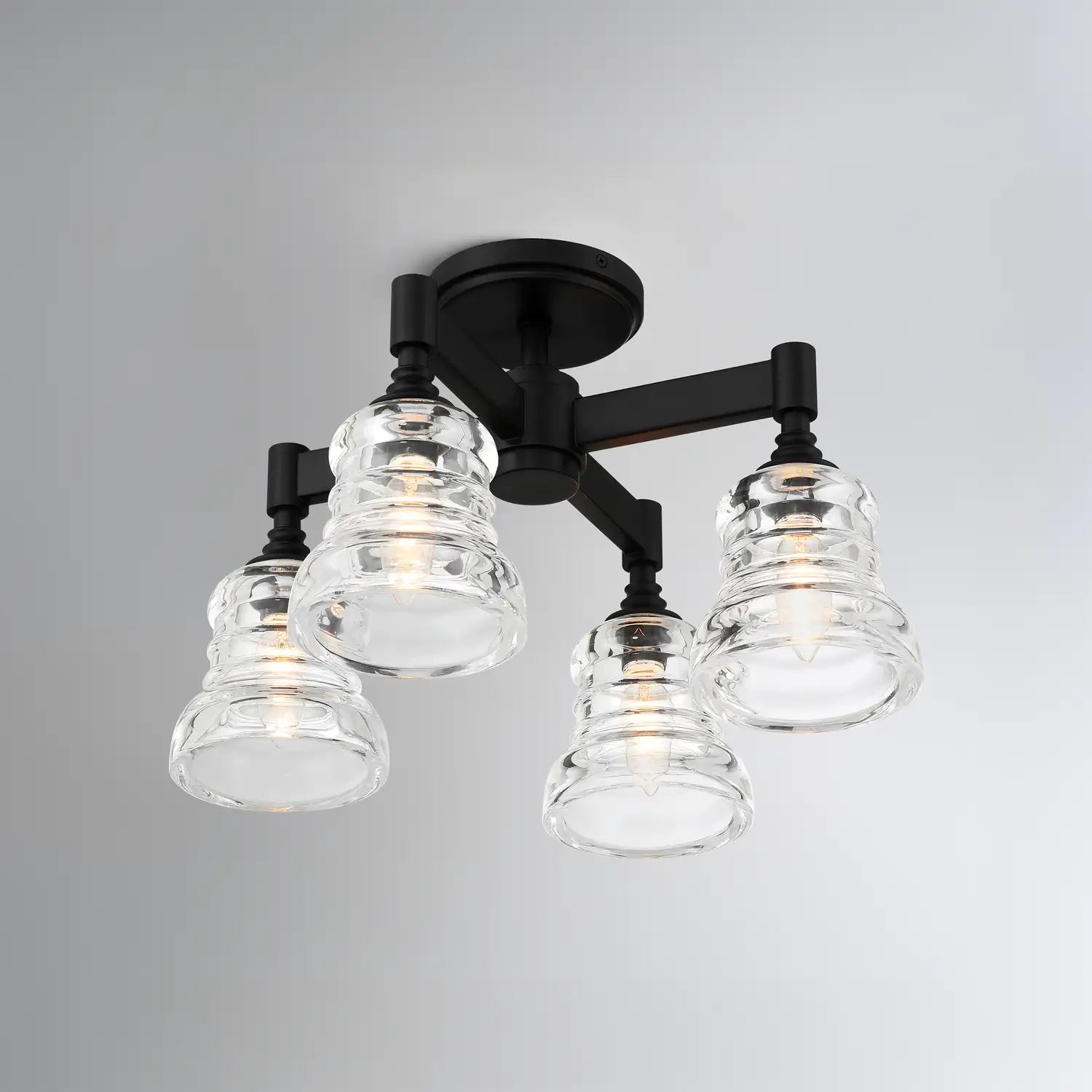 CRYSTORAMA, GREGORY SEMI FLUSH MOUNT, FLUSH MOUNT CEILING LIGHTS