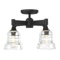 CRYSTORAMA, GREGORY SEMI FLUSH MOUNT, FLUSH MOUNT CEILING LIGHTS