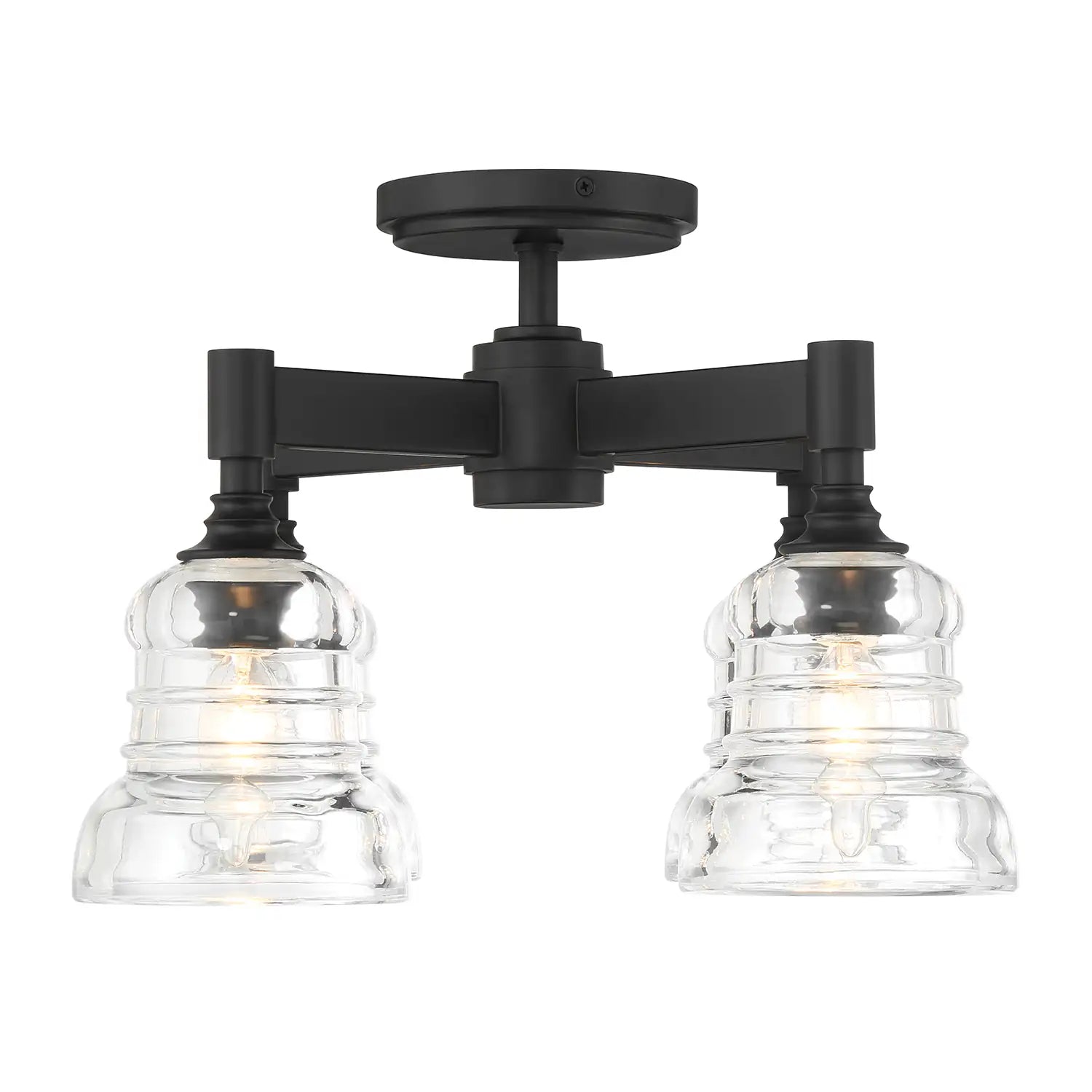 CRYSTORAMA, GREGORY SEMI FLUSH MOUNT, FLUSH MOUNT CEILING LIGHTS