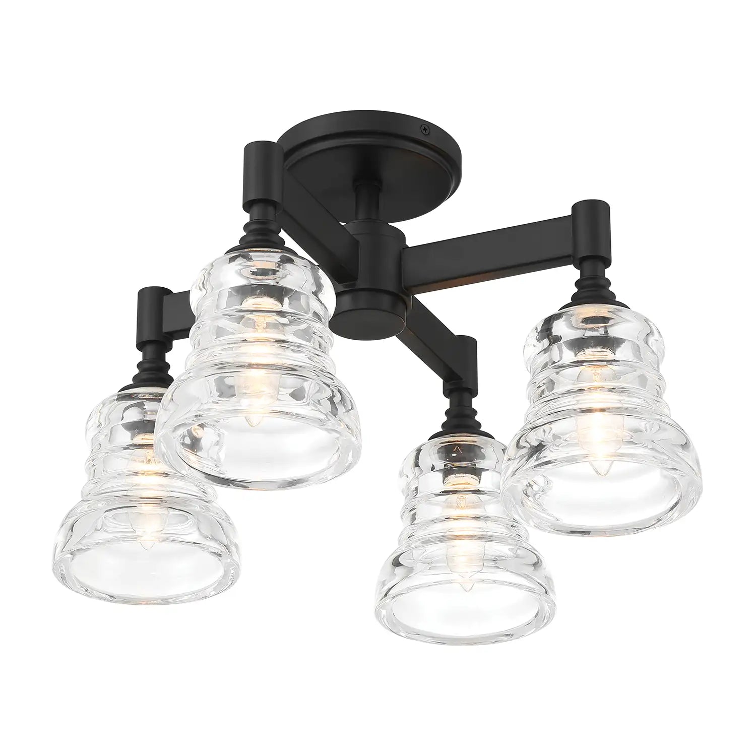 CRYSTORAMA, GREGORY SEMI FLUSH MOUNT, FLUSH MOUNT CEILING LIGHTS
