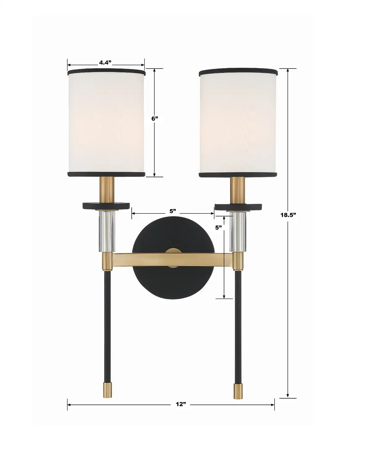CRYSTORAMA, HATFIELD SCONCE, WALL SCONCES