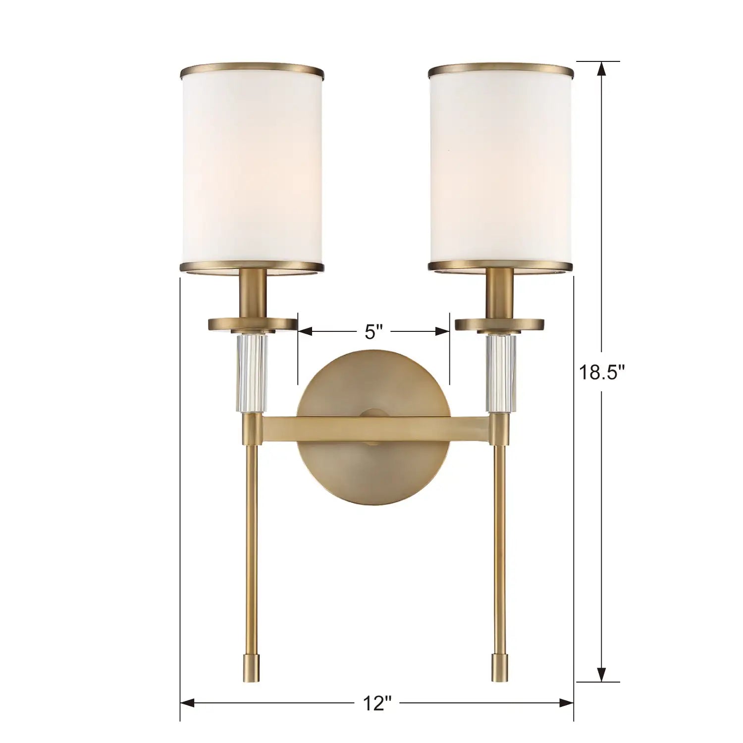 CRYSTORAMA, HATFIELD SCONCE, WALL SCONCES