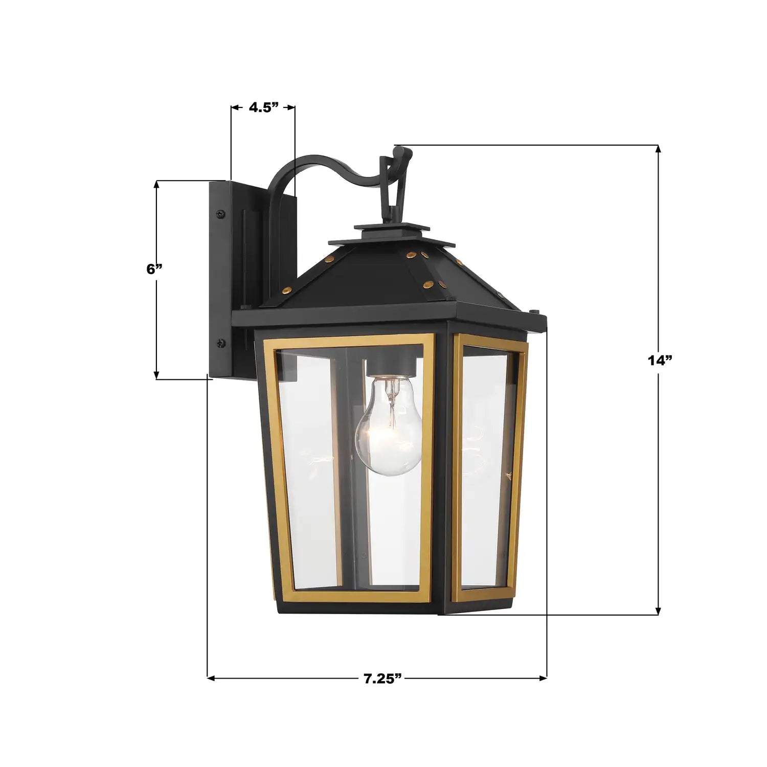 CRYSTORAMA, HAWKINS TEXTURED OUTDOOR SCONCE, OUTDOOR WALL LIGHTS