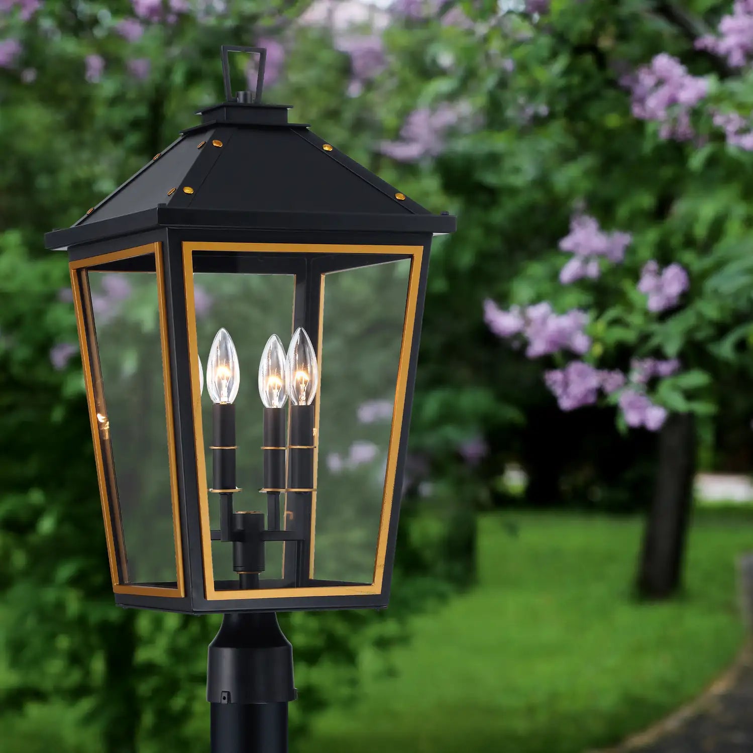 CRYSTORAMA HAWKINS TEXTURED OUTDOOR POST - Post