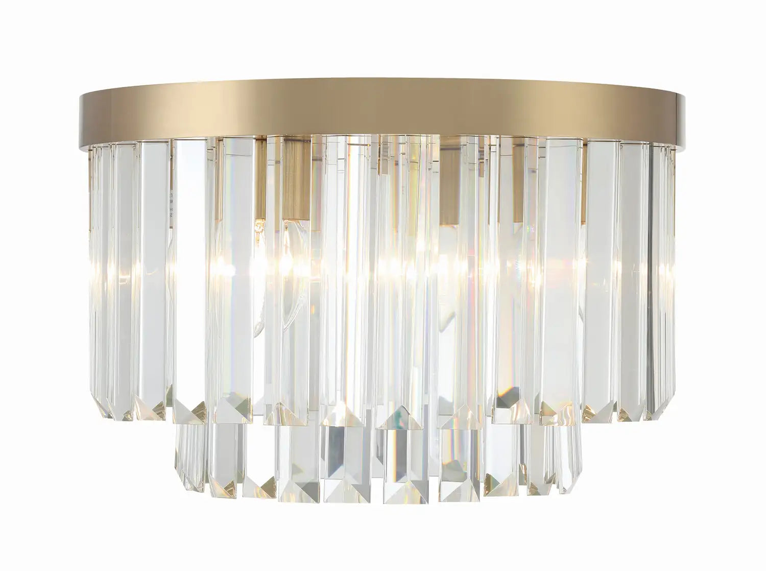 CRYSTORAMA, HAYES FLUSH MOUNT, FLUSH MOUNT CEILING LIGHTS