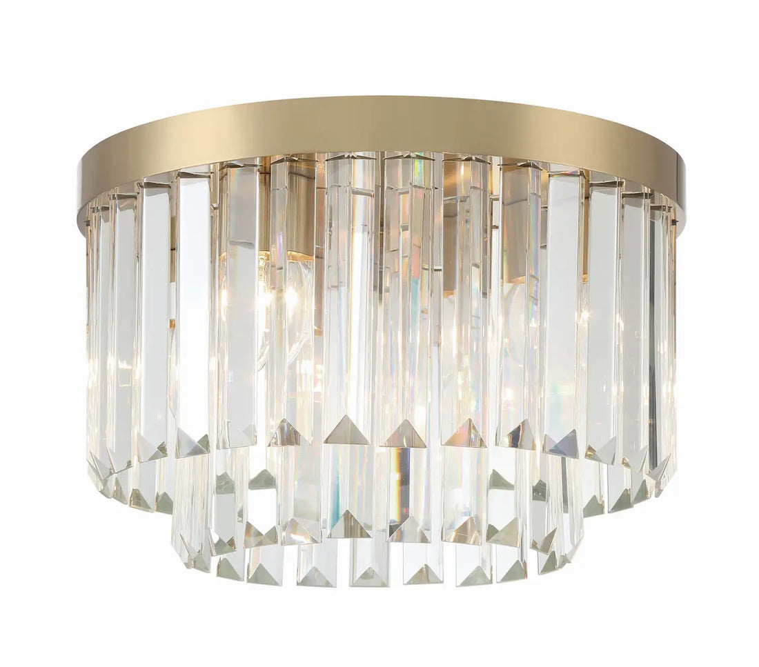 CRYSTORAMA, HAYES FLUSH MOUNT, FLUSH MOUNT CEILING LIGHTS
