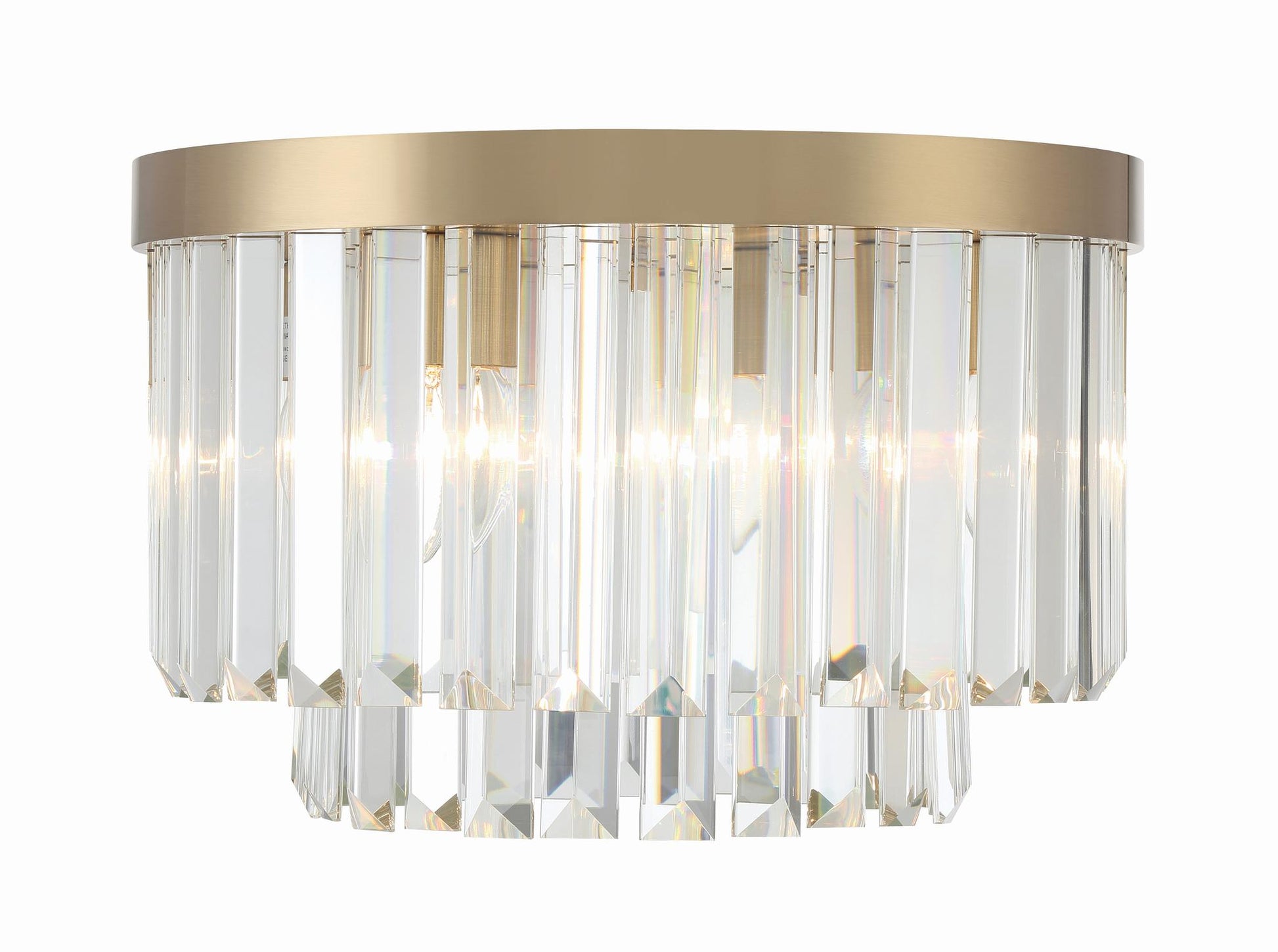 CRYSTORAMA, HAYES FLUSH MOUNT, FLUSH MOUNT CEILING LIGHTS 