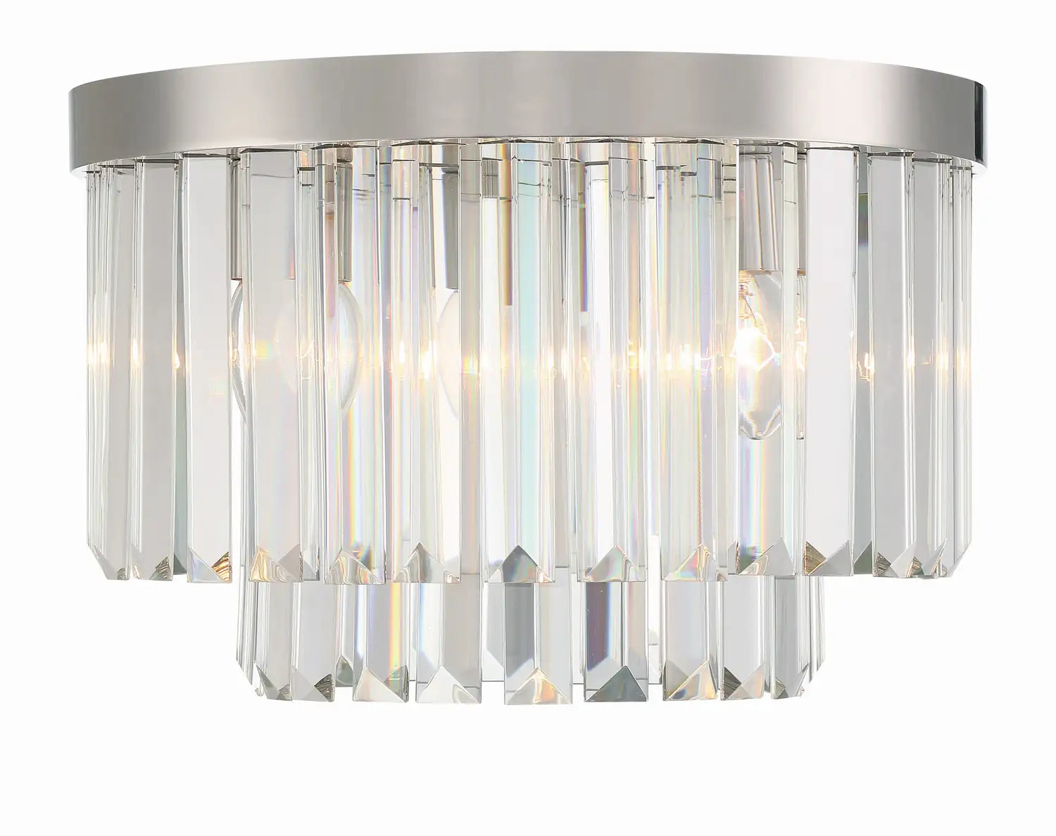 CRYSTORAMA, HAYES FLUSH MOUNT, FLUSH MOUNT CEILING LIGHTS