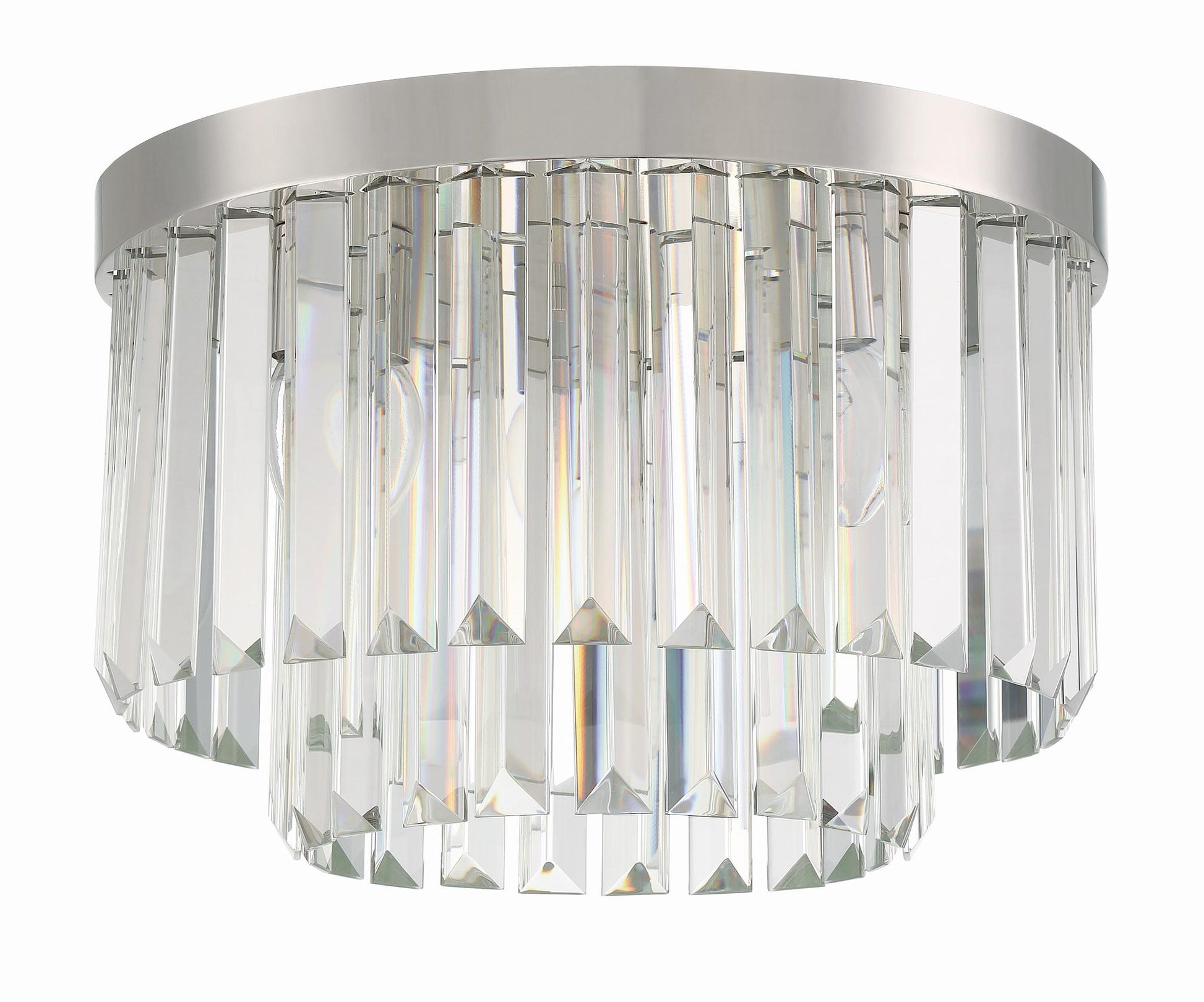 CRYSTORAMA, HAYES FLUSH MOUNT, FLUSH MOUNT CEILING LIGHTS 