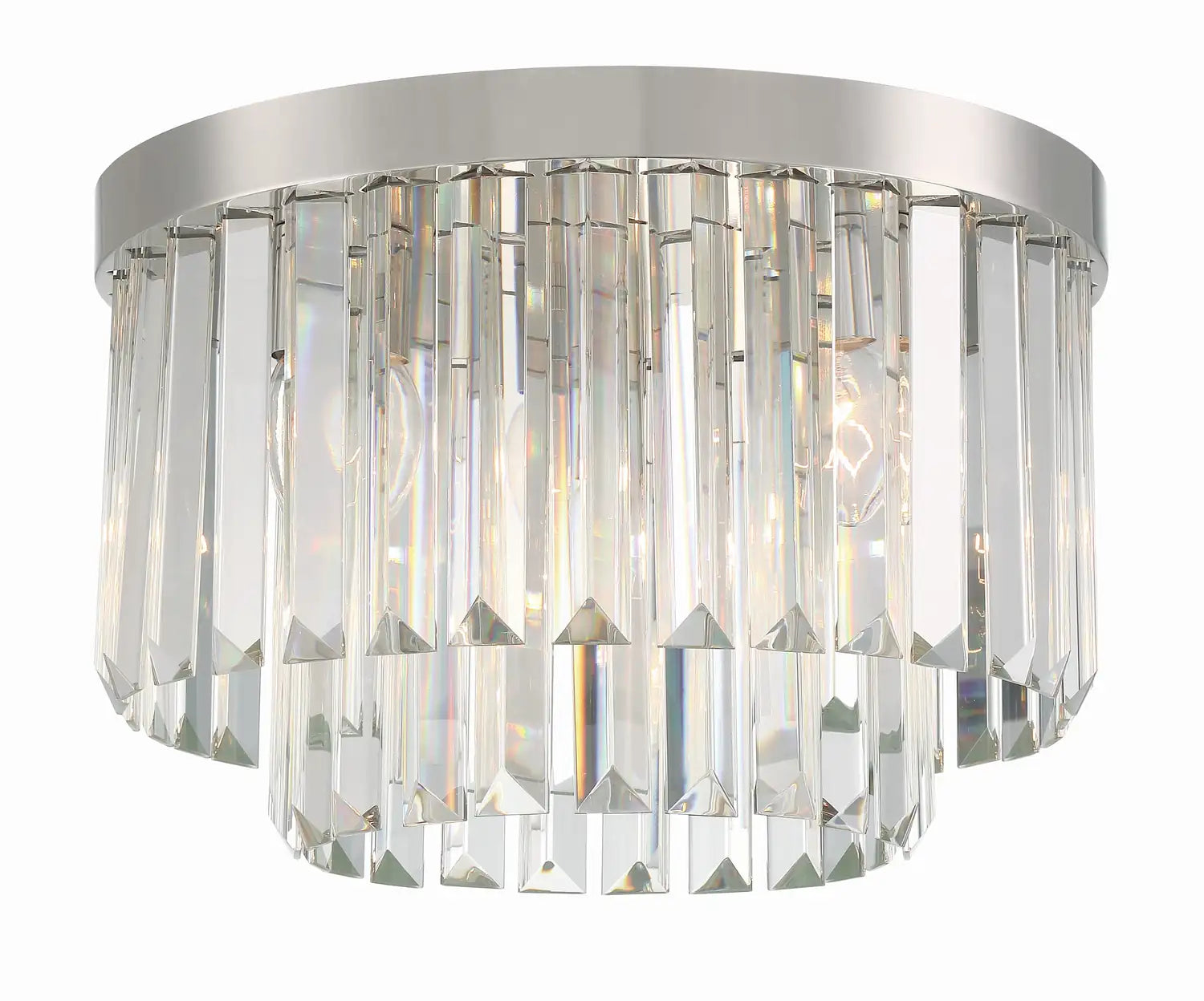 CRYSTORAMA, HAYES FLUSH MOUNT, FLUSH MOUNT CEILING LIGHTS