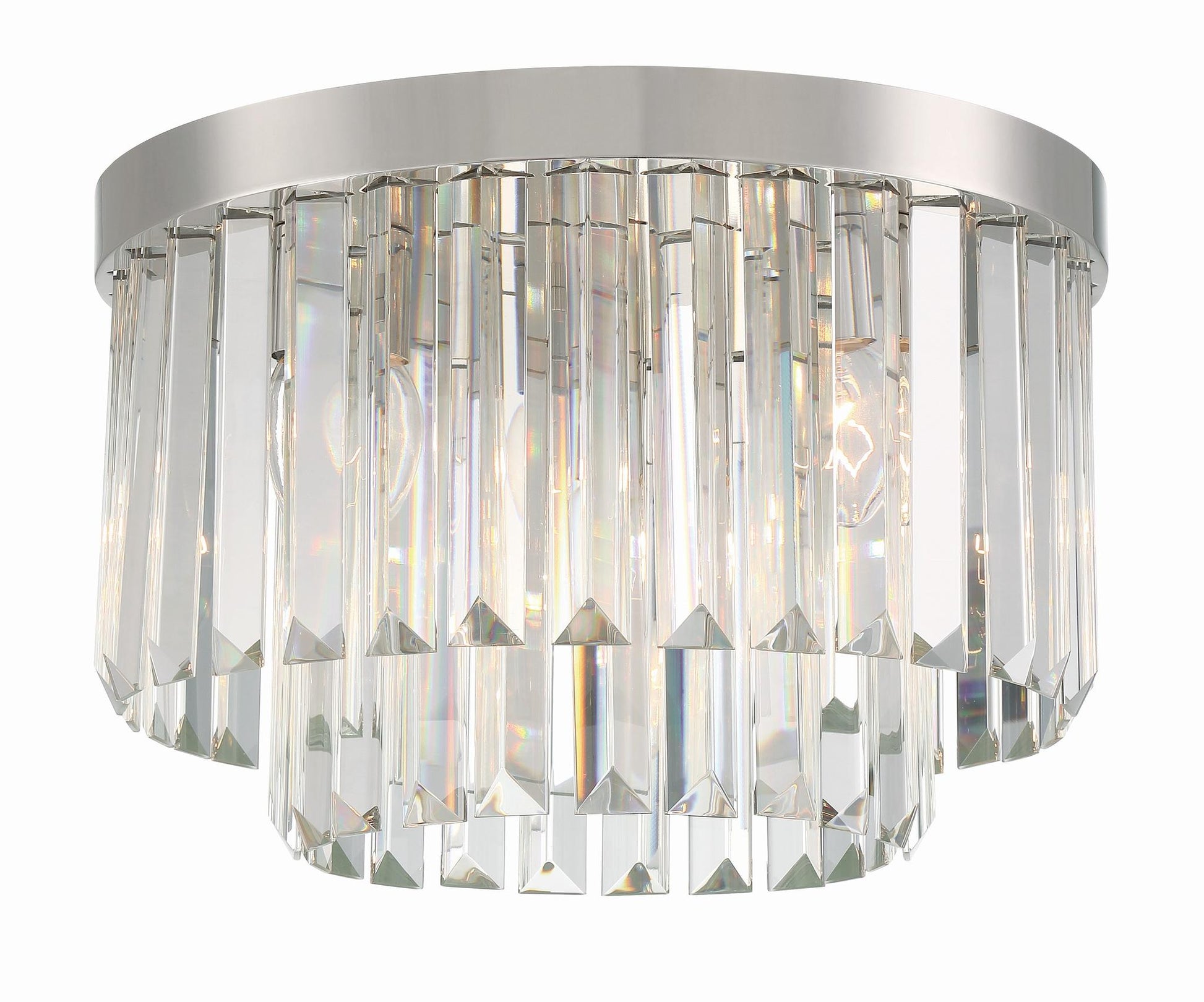 CRYSTORAMA, HAYES FLUSH MOUNT, FLUSH MOUNT CEILING LIGHTS 