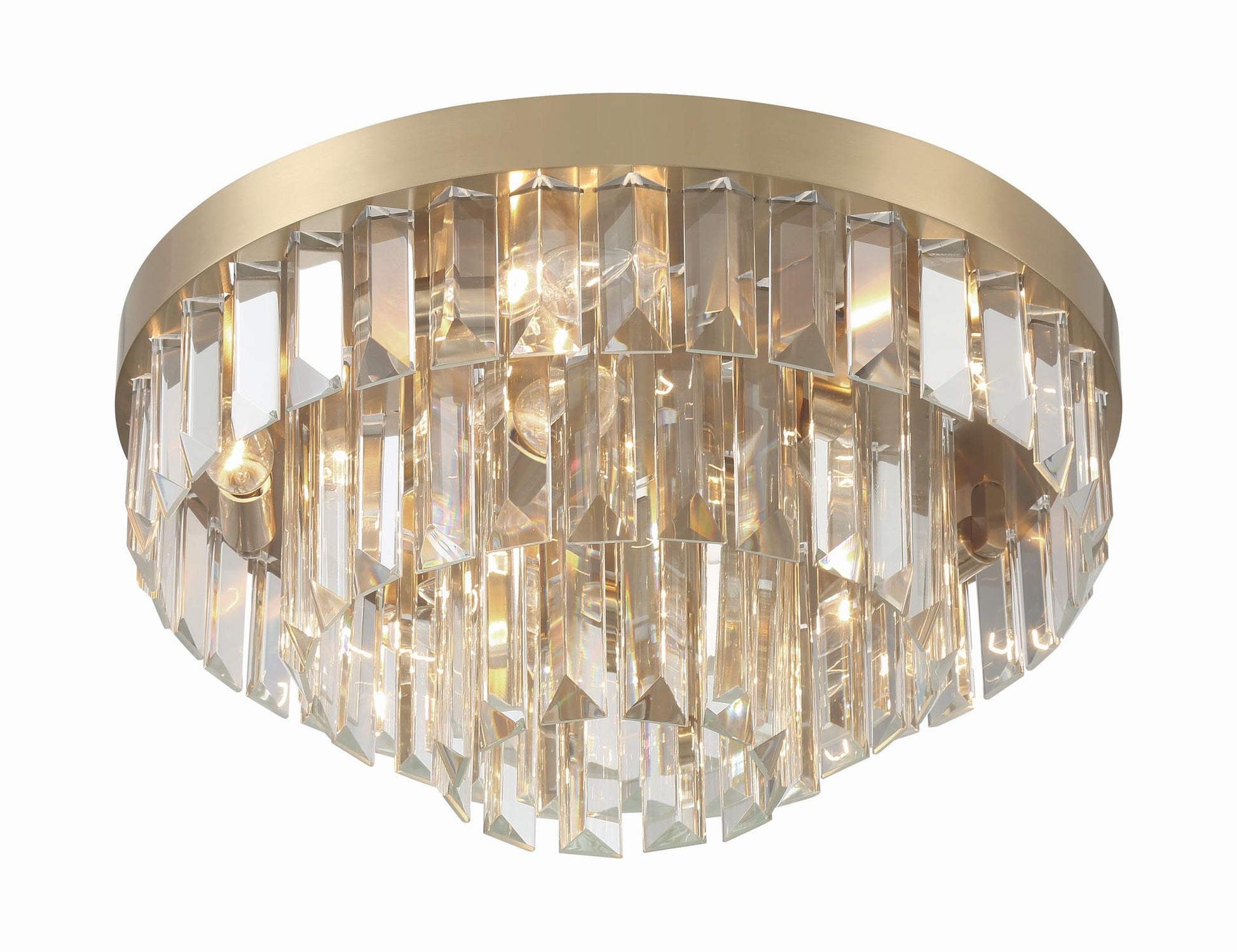 CRYSTORAMA, HAYES FLUSH MOUNT, FLUSH MOUNT CEILING LIGHTS 