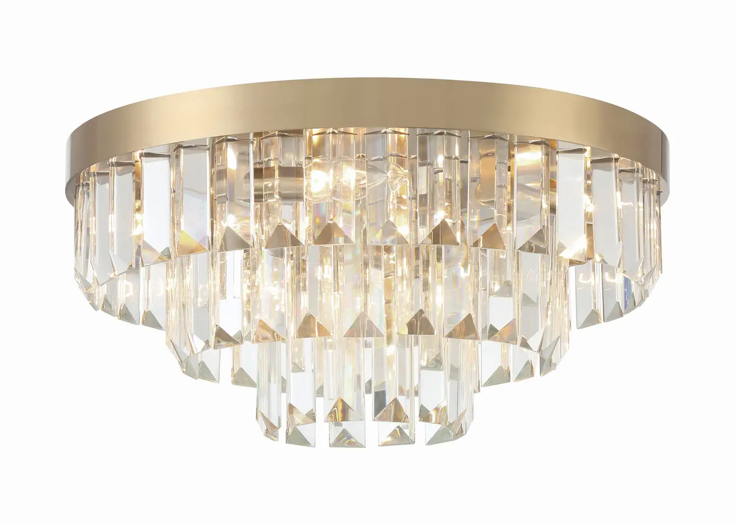 CRYSTORAMA, HAYES FLUSH MOUNT, FLUSH MOUNT CEILING LIGHTS