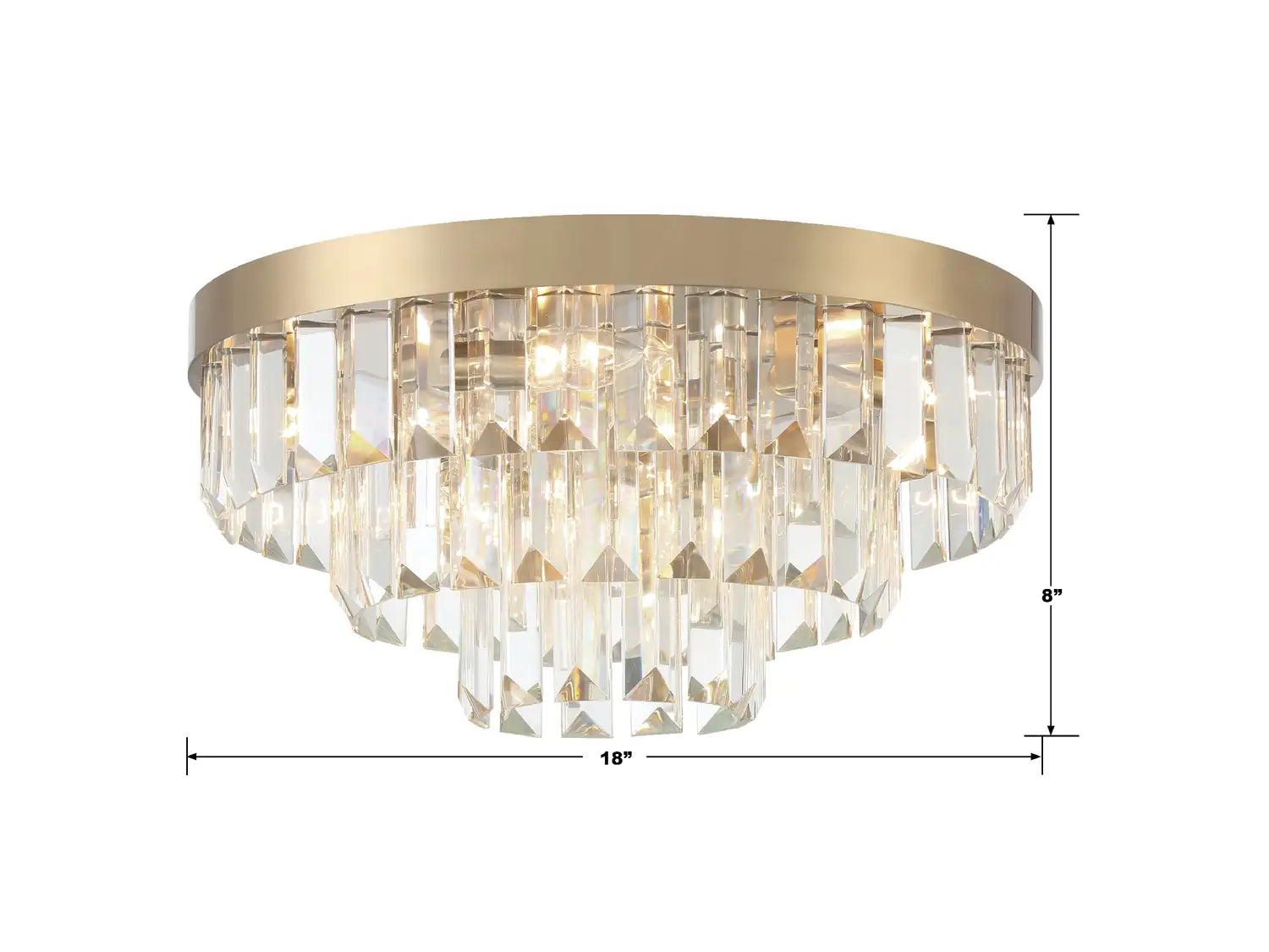 CRYSTORAMA, HAYES FLUSH MOUNT, FLUSH MOUNT CEILING LIGHTS