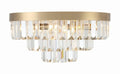 CRYSTORAMA, HAYES FLUSH MOUNT, FLUSH MOUNT CEILING LIGHTS 