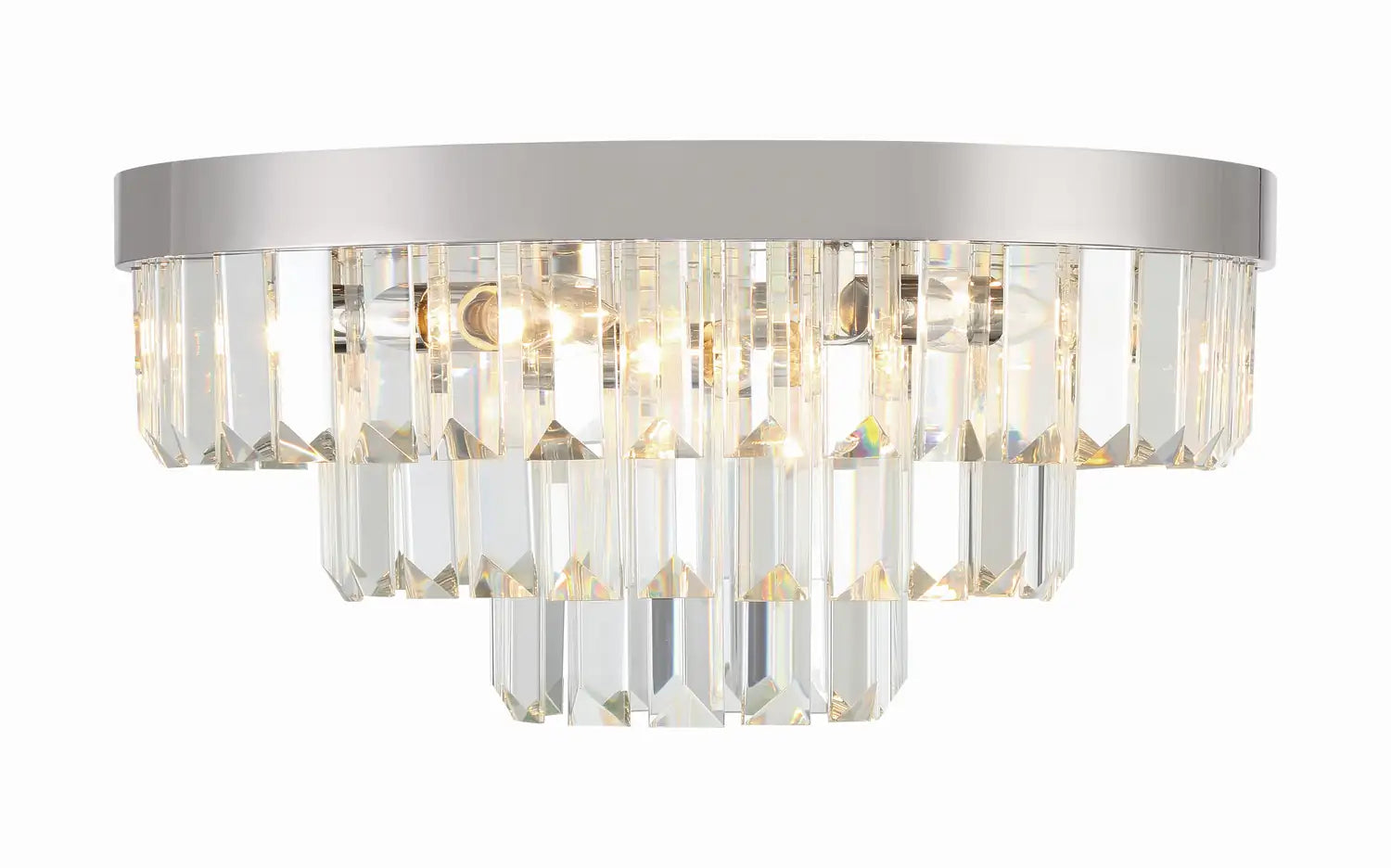 CRYSTORAMA, HAYES FLUSH MOUNT, FLUSH MOUNT CEILING LIGHTS