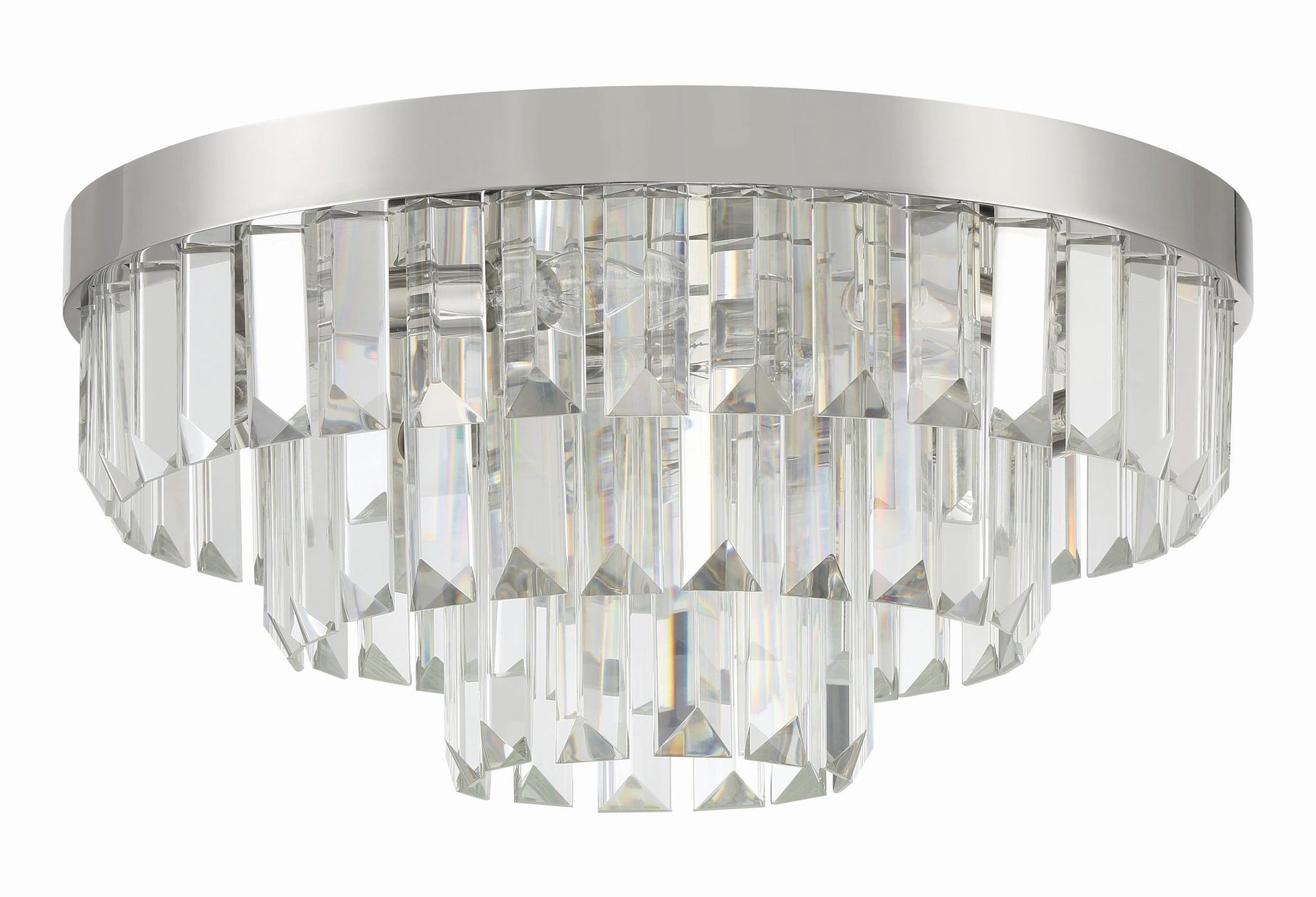 CRYSTORAMA, HAYES FLUSH MOUNT, FLUSH MOUNT CEILING LIGHTS 
