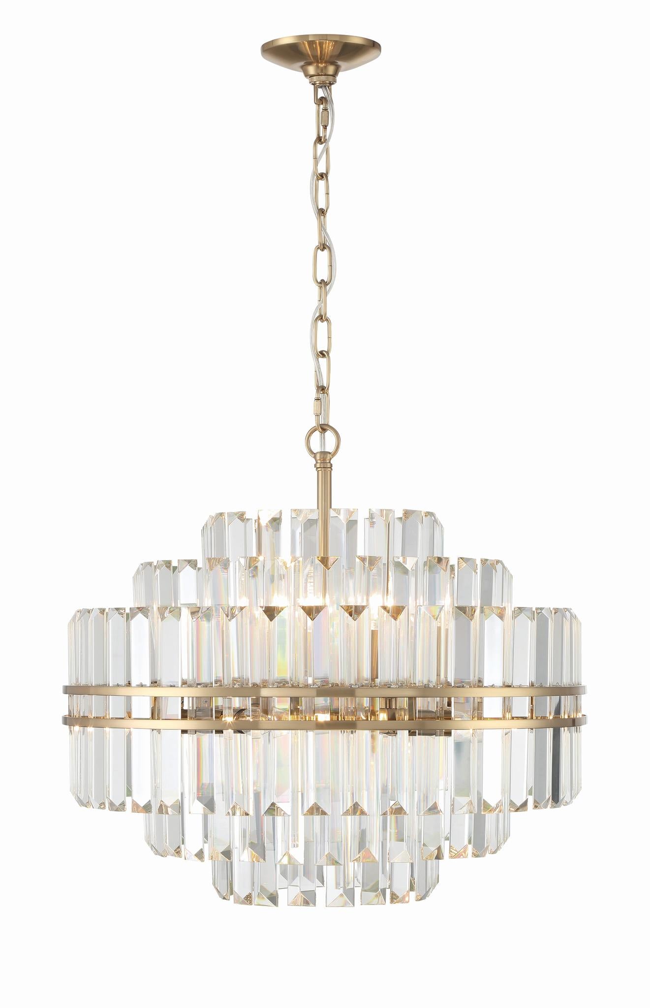 CRYSTORAMA, HAYES CHANDELIER, CHANDELIER LIGHT