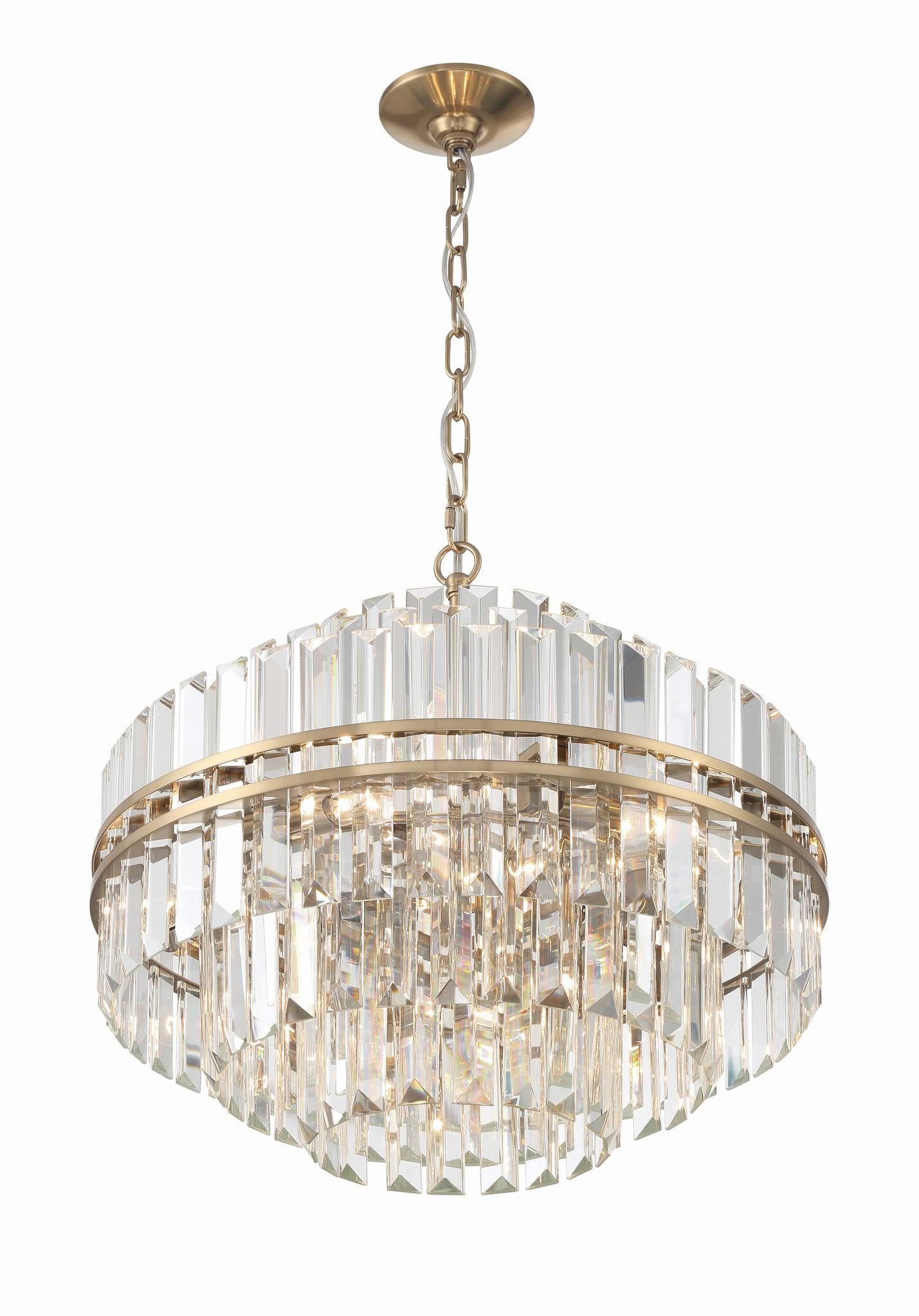 CRYSTORAMA, HAYES CHANDELIER, CHANDELIER LIGHT