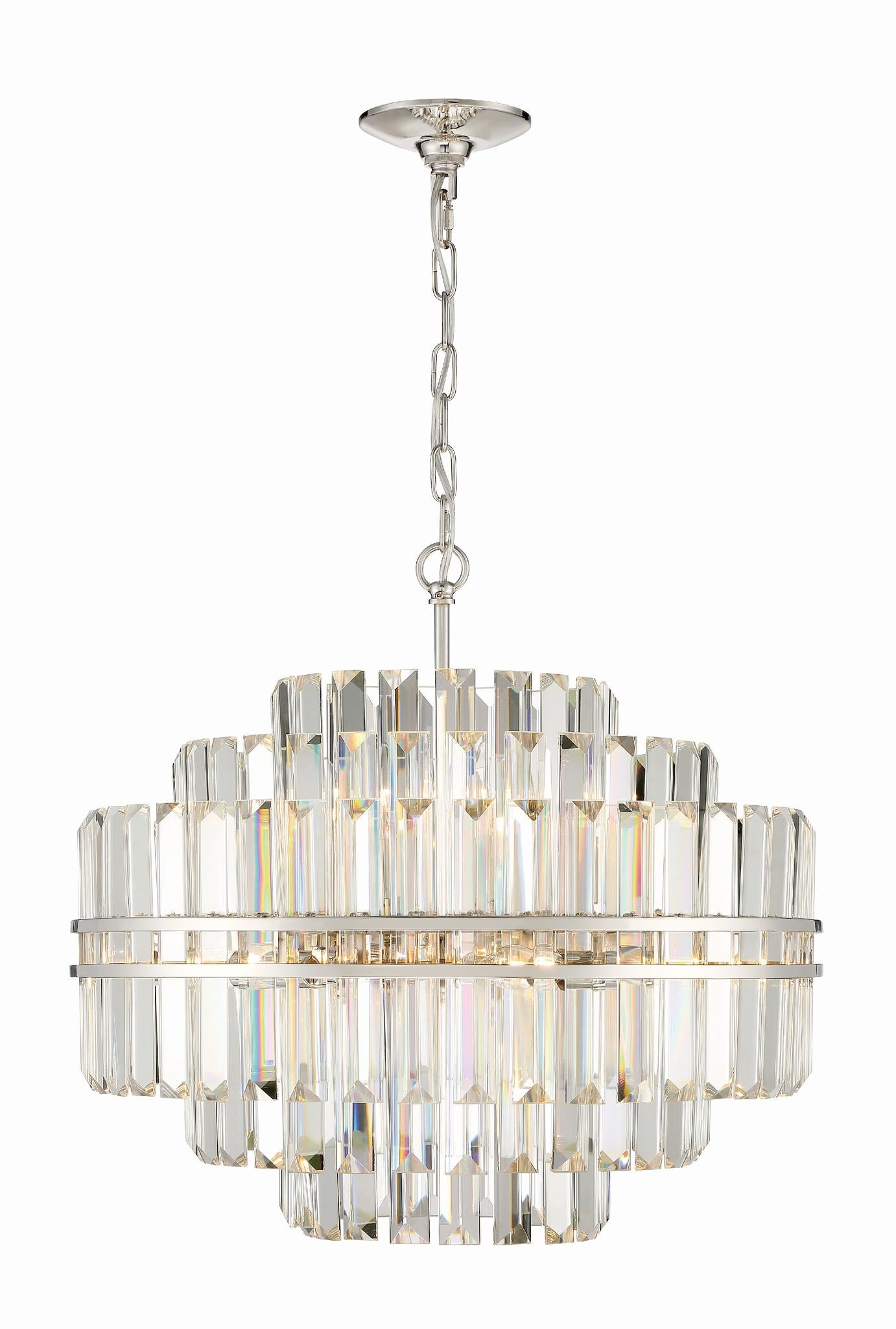 CRYSTORAMA, HAYES CHANDELIER, CHANDELIER LIGHT