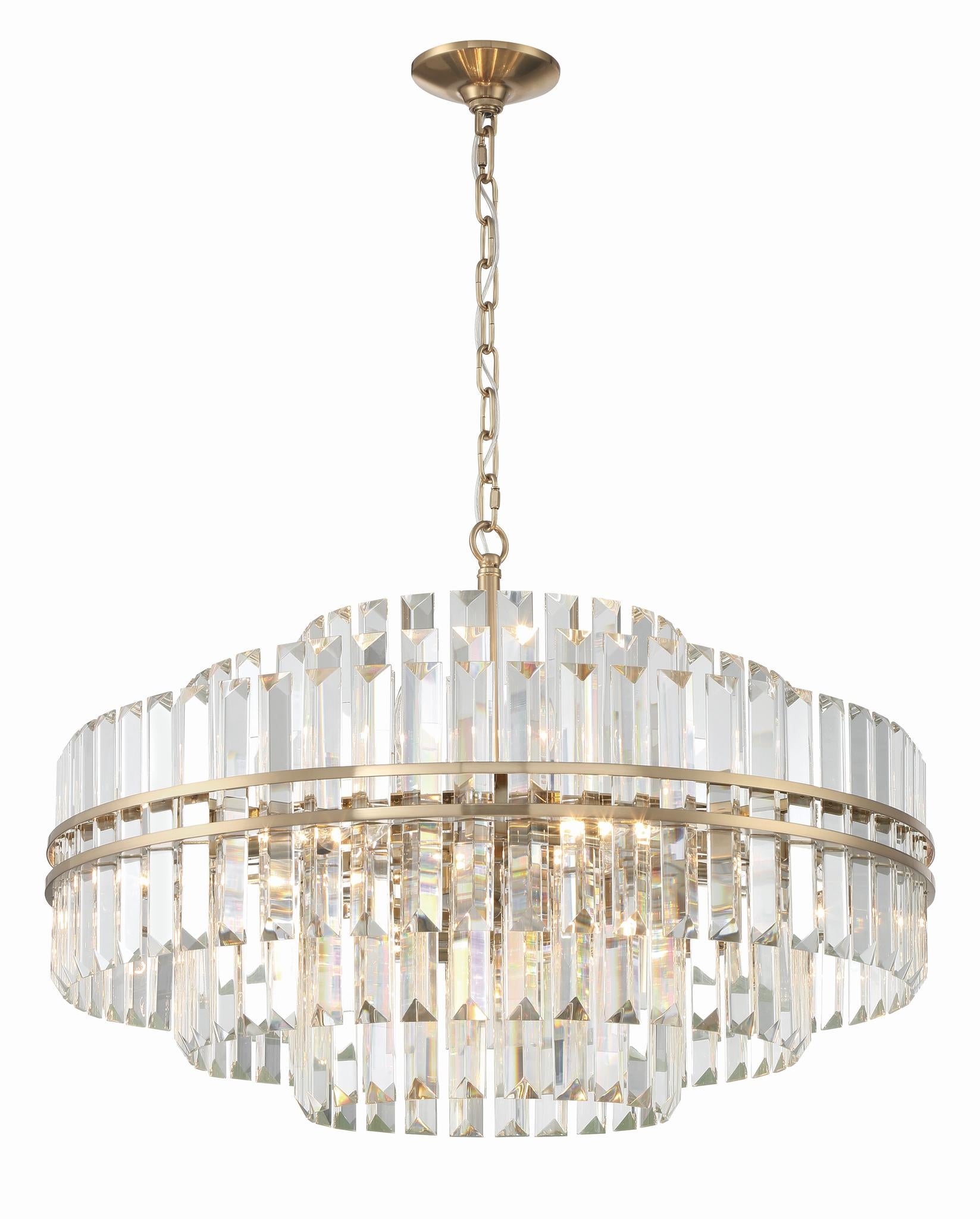 CRYSTORAMA, HAYES CHANDELIER, CHANDELIER LIGHT