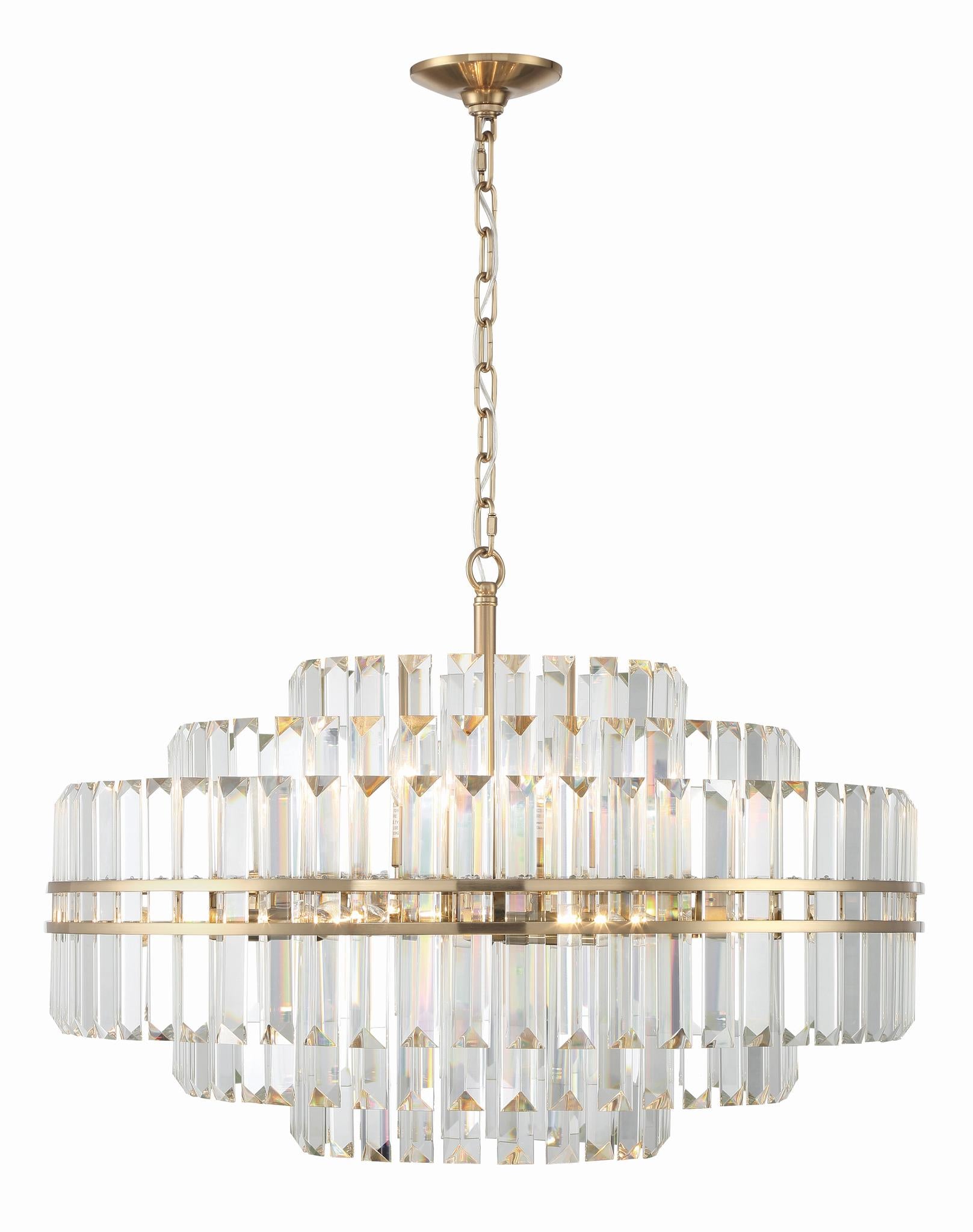 CRYSTORAMA, HAYES CHANDELIER, CHANDELIER LIGHT