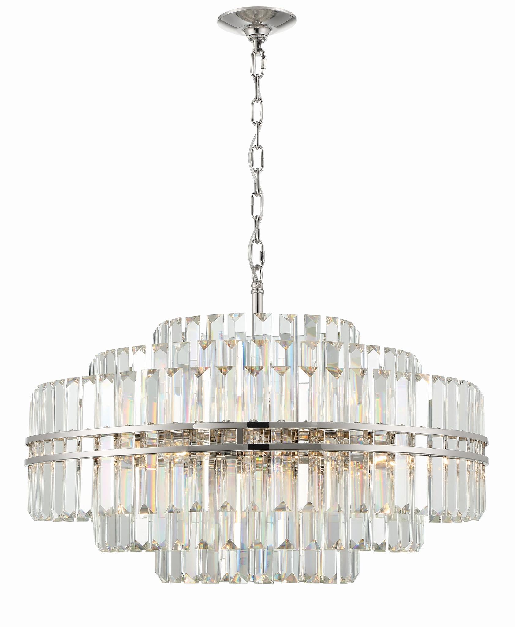 CRYSTORAMA, HAYES CHANDELIER, CHANDELIER LIGHT