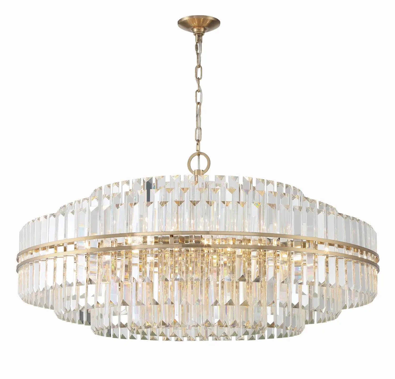 CRYSTORAMA, HAYES CHANDELIER, CHANDELIER LIGHT