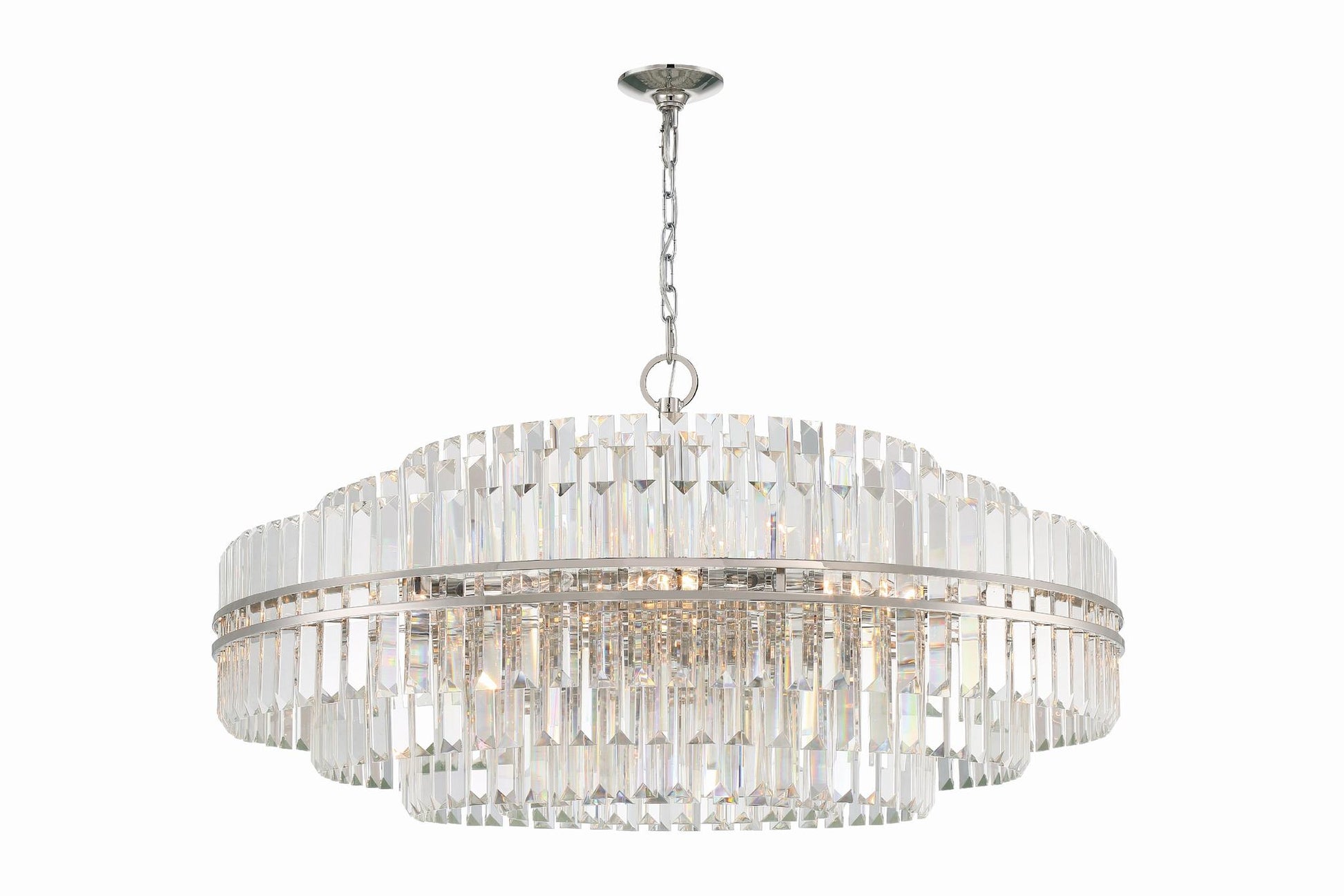 CRYSTORAMA, HAYES CHANDELIER, CHANDELIER LIGHT