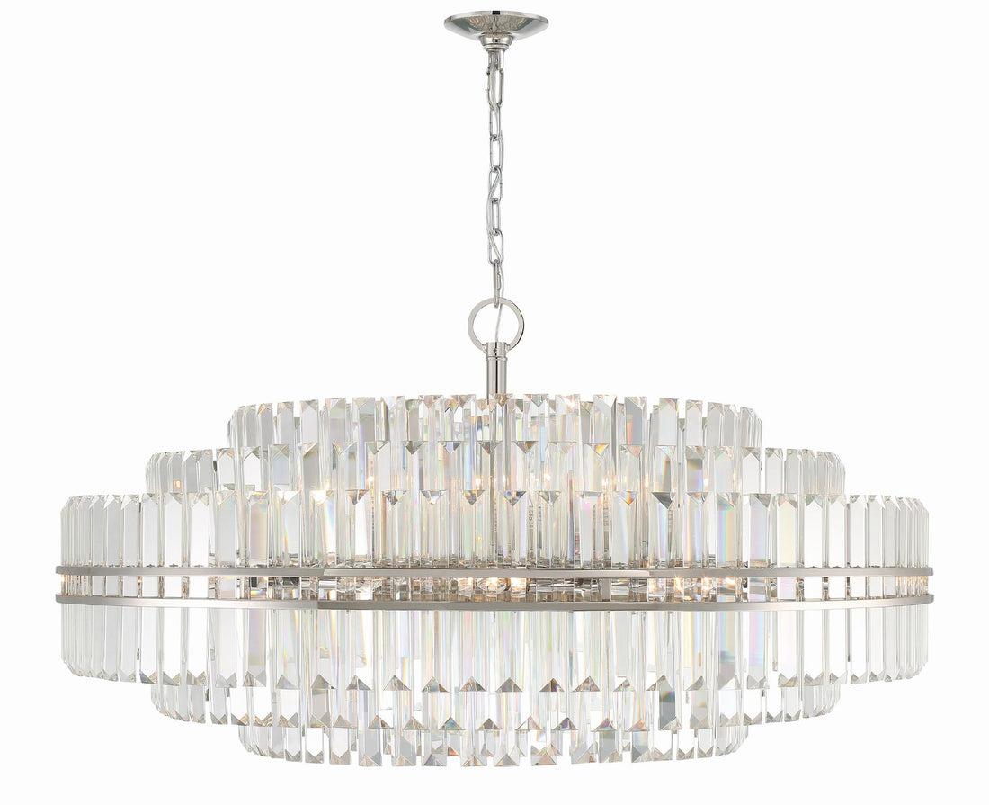 CRYSTORAMA, HAYES CHANDELIER, CHANDELIER LIGHT