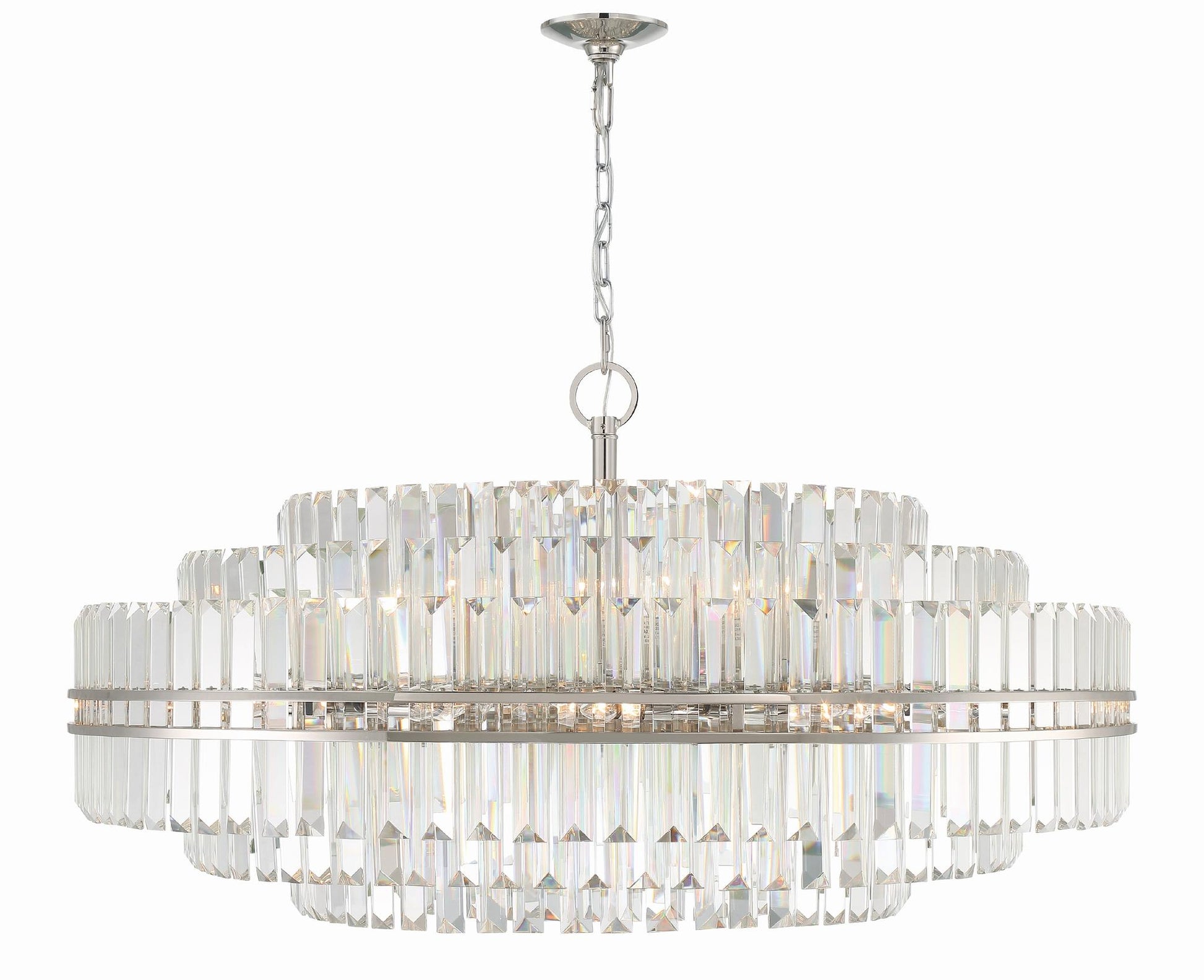 CRYSTORAMA, HAYES CHANDELIER, CHANDELIER LIGHT
