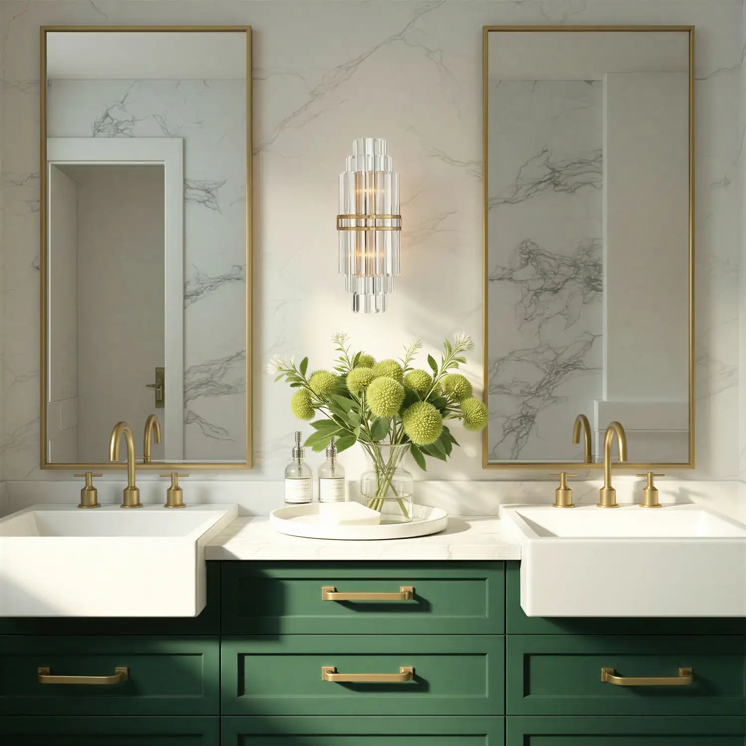 CRYSTORAMA, HAYES SCONCE, WALL SCONCES