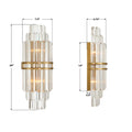 CRYSTORAMA, HAYES SCONCE, WALL SCONCES
