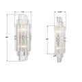 CRYSTORAMA, HAYES SCONCE, WALL SCONCES
