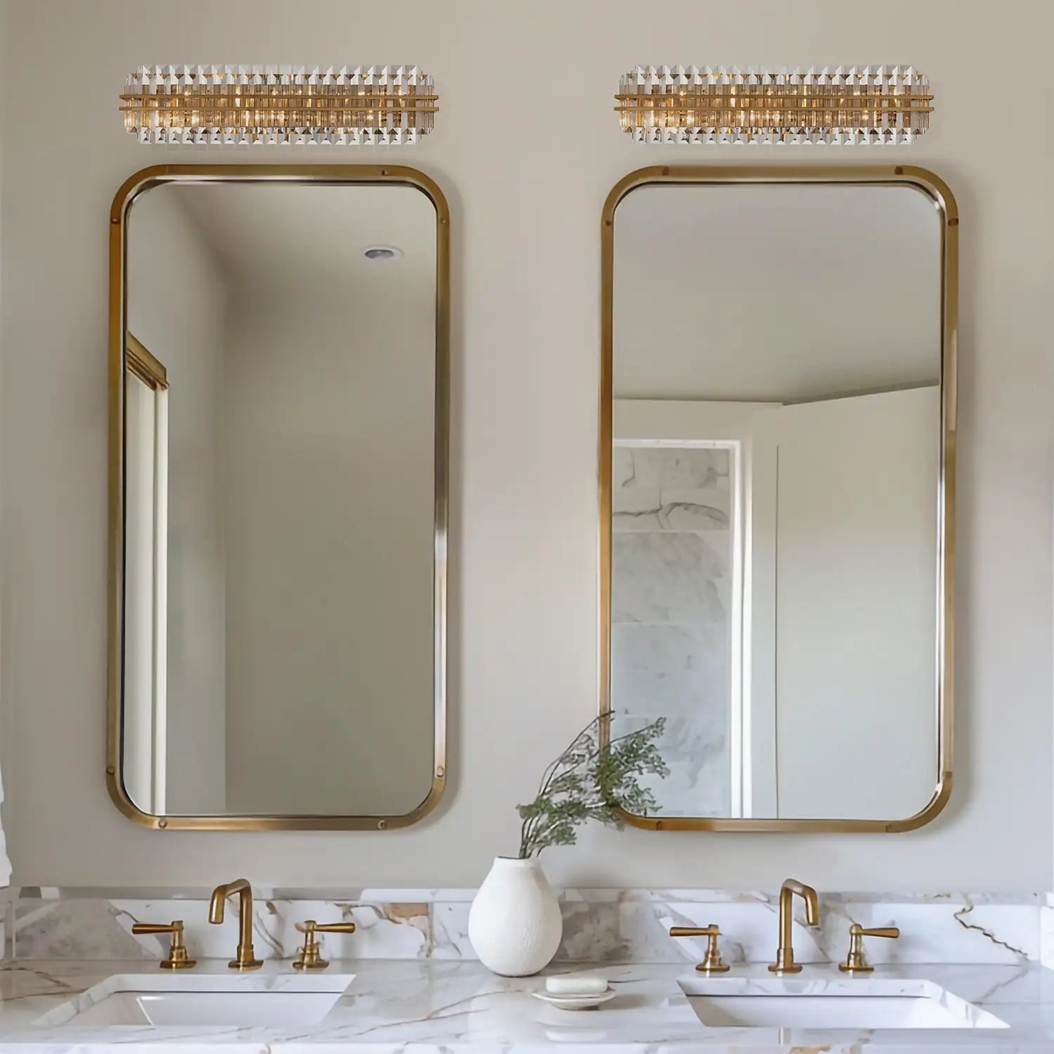 CRYSTORAMA, HAYES SCONCE, WALL SCONCES