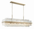 CRYSTORAMA, HAYES LINEAR CHANDELIER, CHANDELIER LIGHT