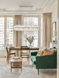 CRYSTORAMA, HAYES LINEAR CHANDELIER, CHANDELIER LIGHT