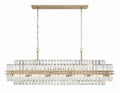 CRYSTORAMA, HAYES LINEAR CHANDELIER, CHANDELIER LIGHT