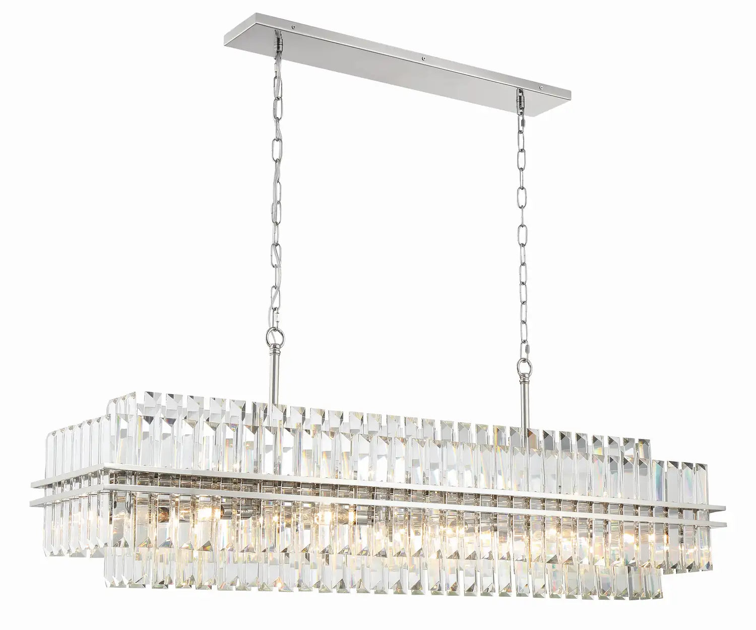 CRYSTORAMA, HAYES LINEAR CHANDELIER, CHANDELIER LIGHT